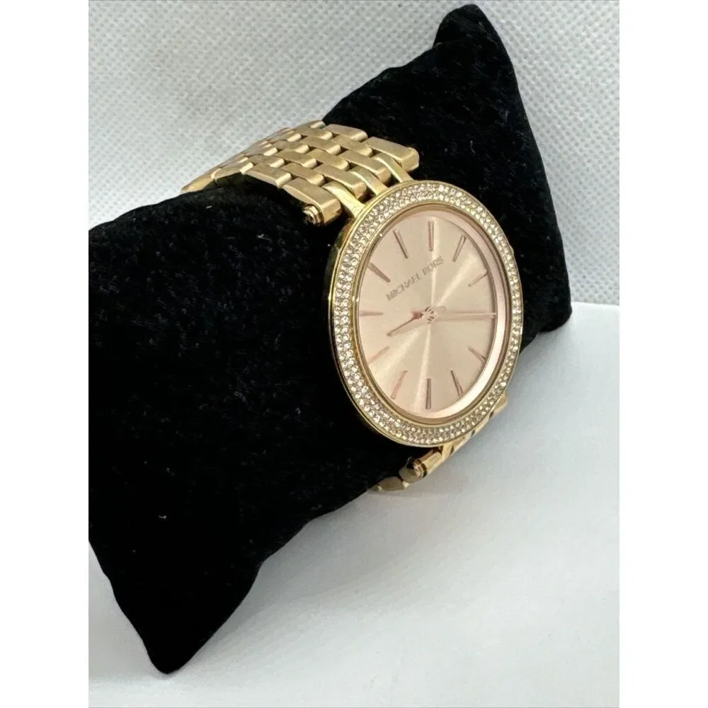 Michael Kors Darci MK3192 Women Rose Gold Analog Dial Quartz Wrist Watch JNA386